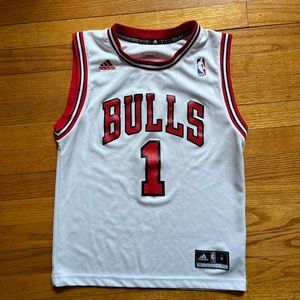 Derrick Rose #1 Chicago Bulls NBA adidas Jersey / Boy's Size M